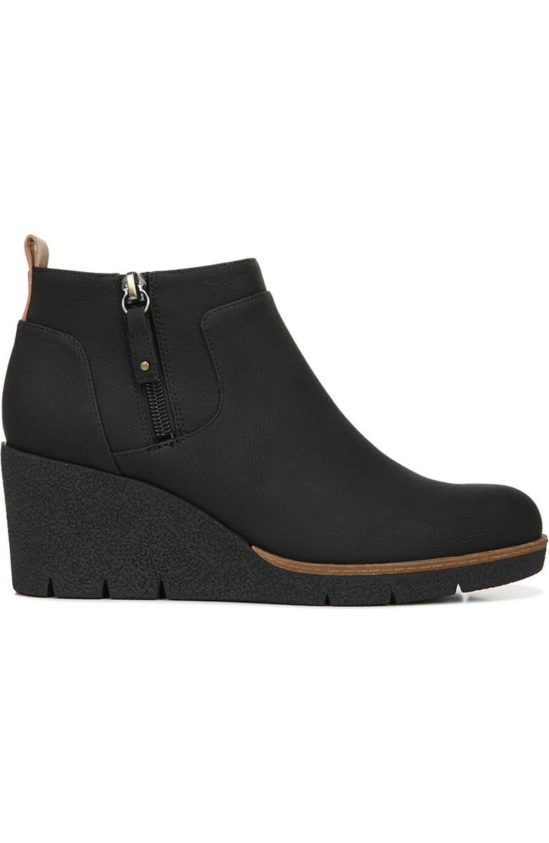 Dr. Scholl's Bianca Wedge Bootie, Alternate, color, Black