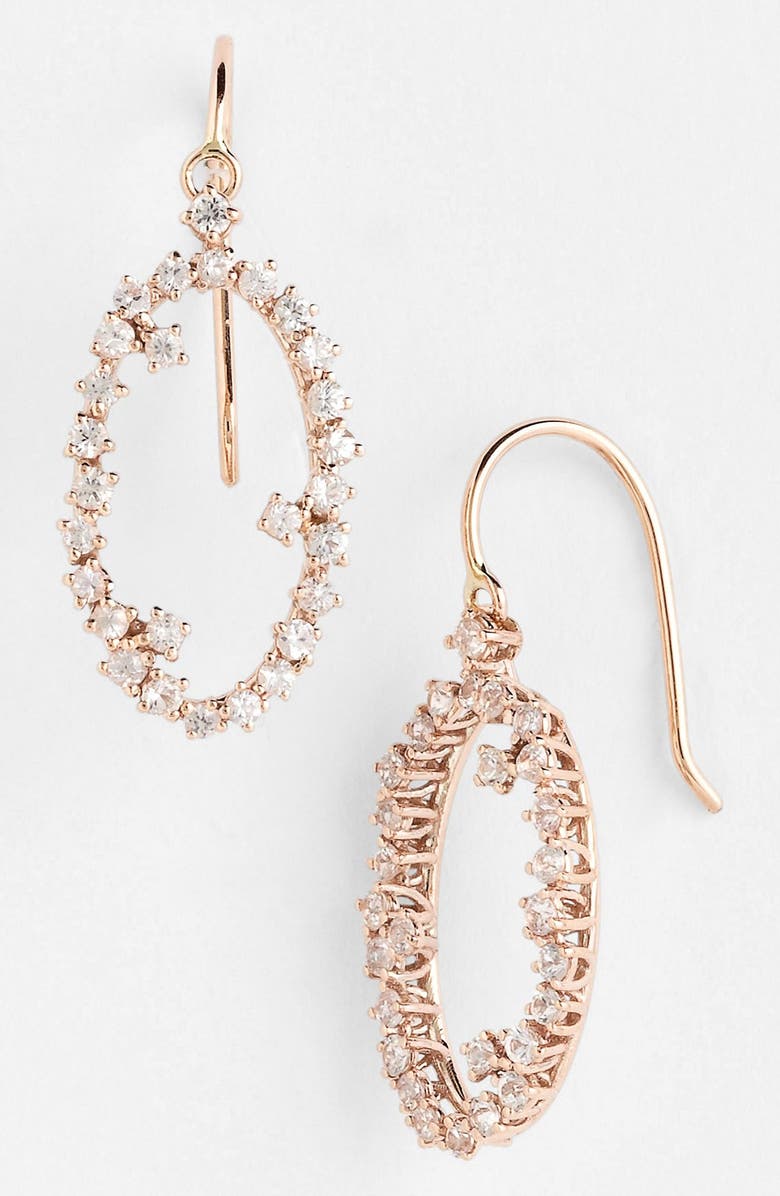Suzanne Kalan KALAN by Suzanne Kalan Open Drop Earrings, Main, color, 