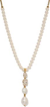 Nadri Madrid Freshwater Pearl Y-Necklace