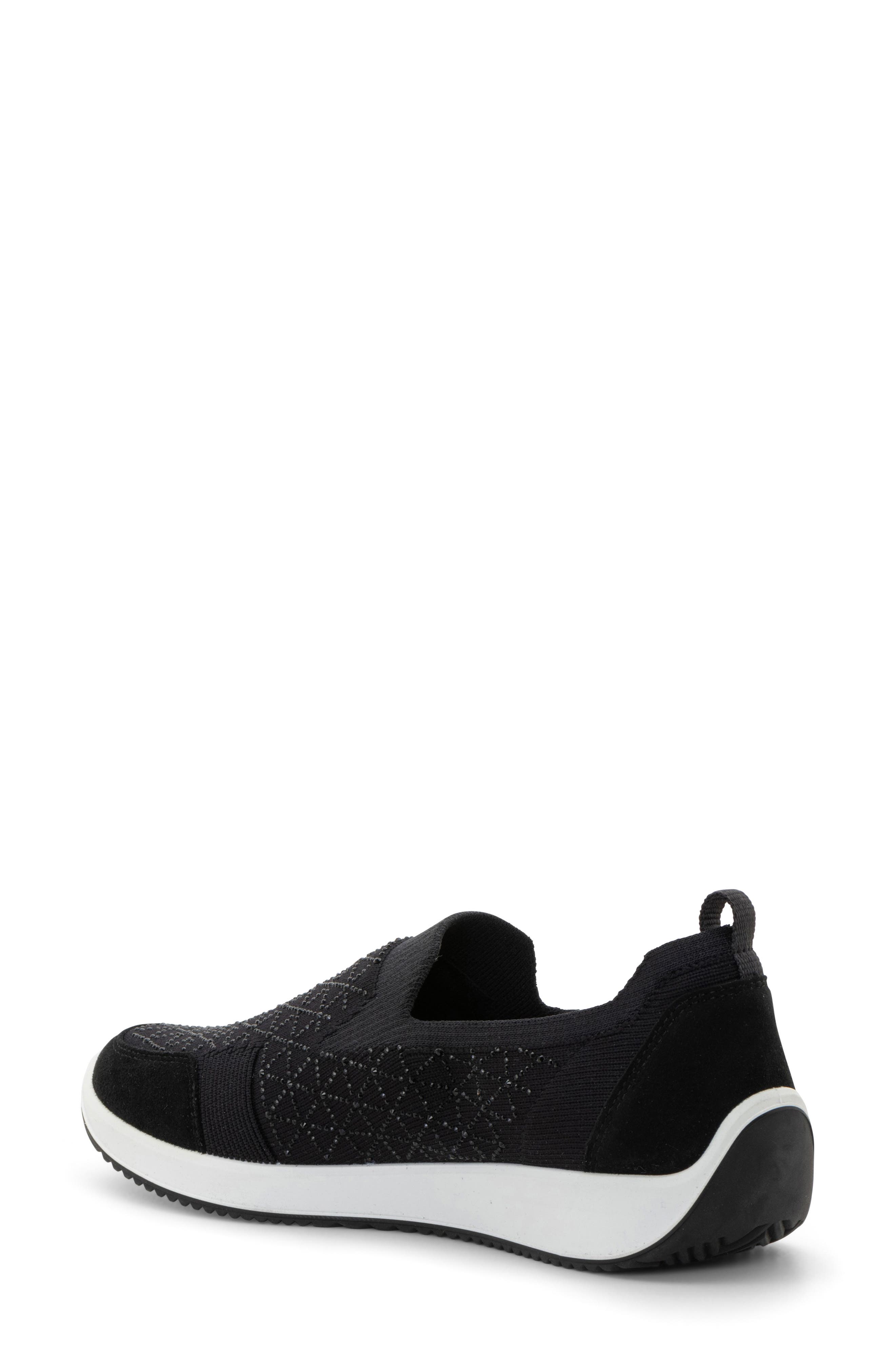 Lisbon Lace-Up Sneaker, Alternate, color, BLACK GEO
