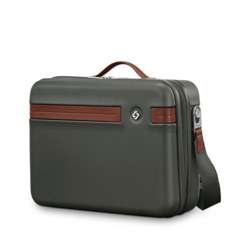 Virtuosa Hardside Train Case - Crossbody Travel Makeup Case with Removable Strap