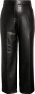 KASPER Faux Leather Pants