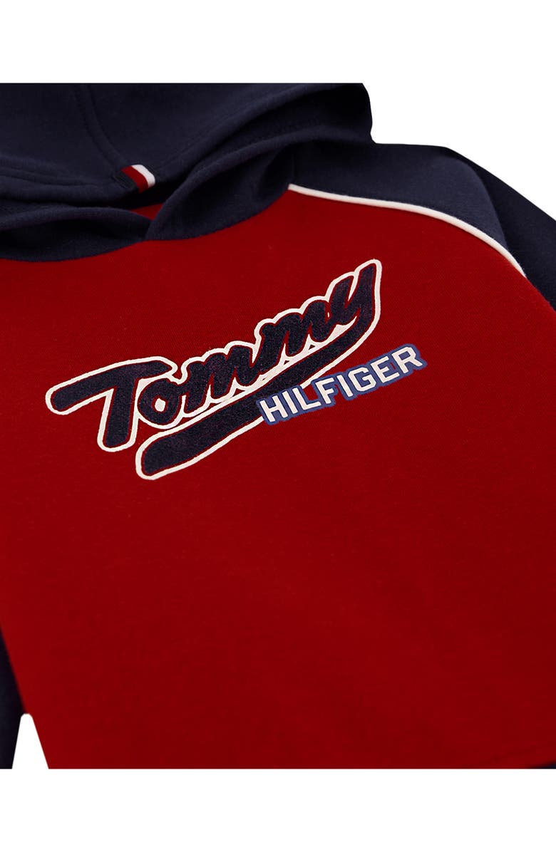 Tommy Hilfiger Kids' Hoodie & Jogger Set, Alternate, color, Red