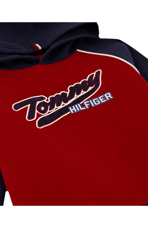 Tommy Hilfiger Kids' Hoodie & Jogger Set In Red