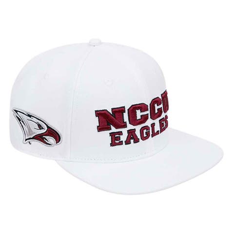 Men's Pro Standard White North Carolina Central Eagles  Evergreen Wool Snapback Hat