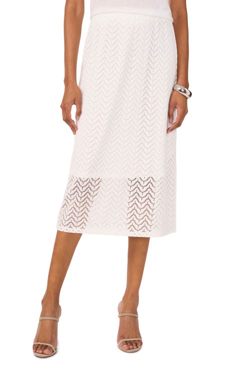 Lace Midi Skirt