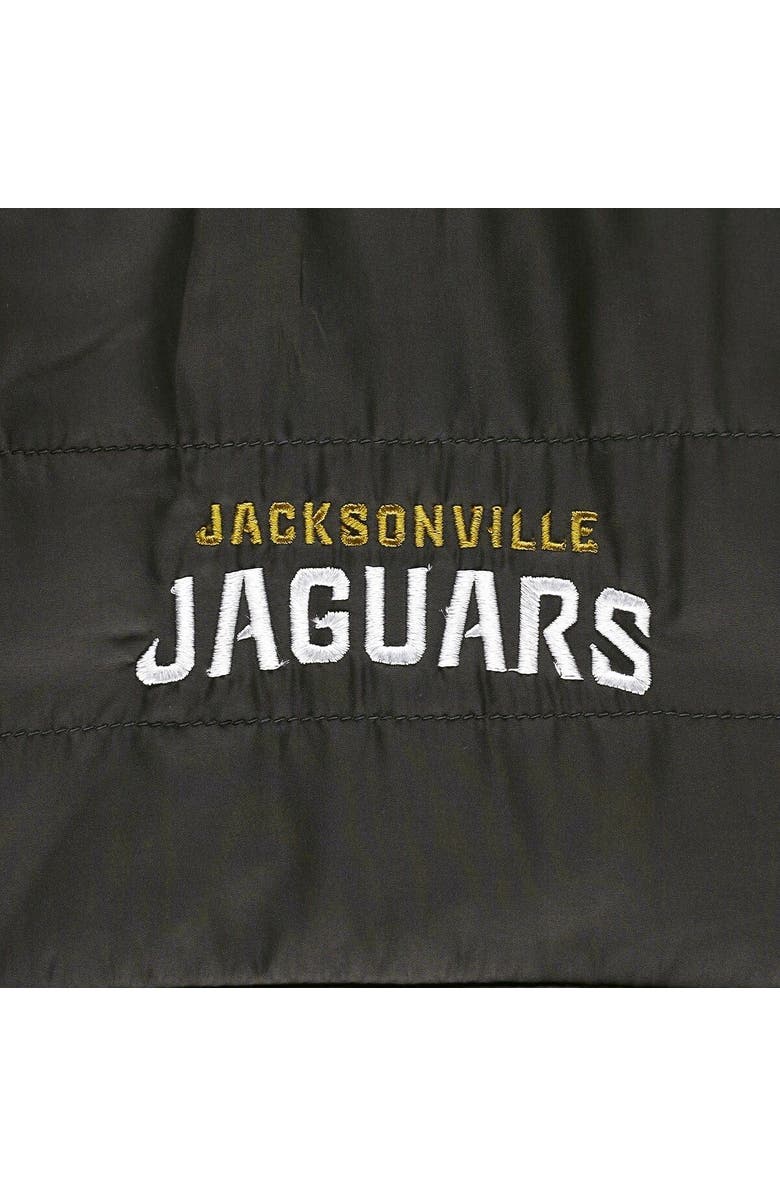 DUNBROOKE Men's Dunbrooke Heather Black Jacksonville Jaguars Explorer Tech Full-Zip Jacket, Alternate, color, 