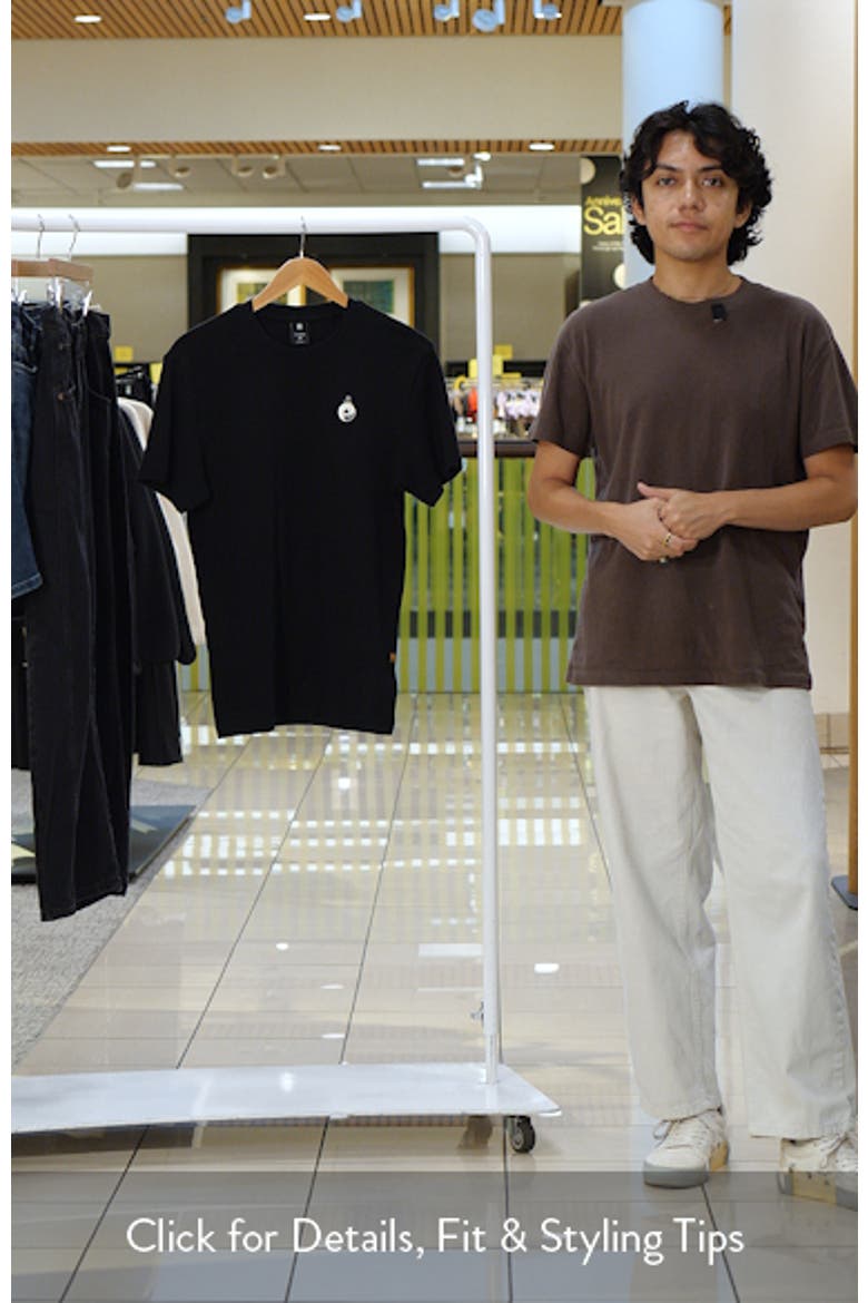 Trims Back Organic Cotton Graphic T-Shirt video