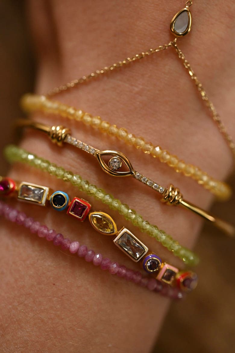 Yaz Bracelet, Alternate, color, Gold