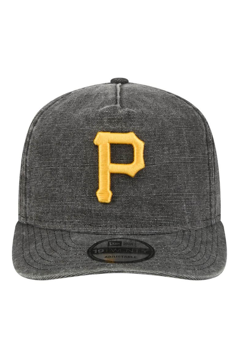 Men's New Era  Black Pittsburgh Pirates  Denim Classic 19TWENTY Adjustable Hat, Alternate, color, Black