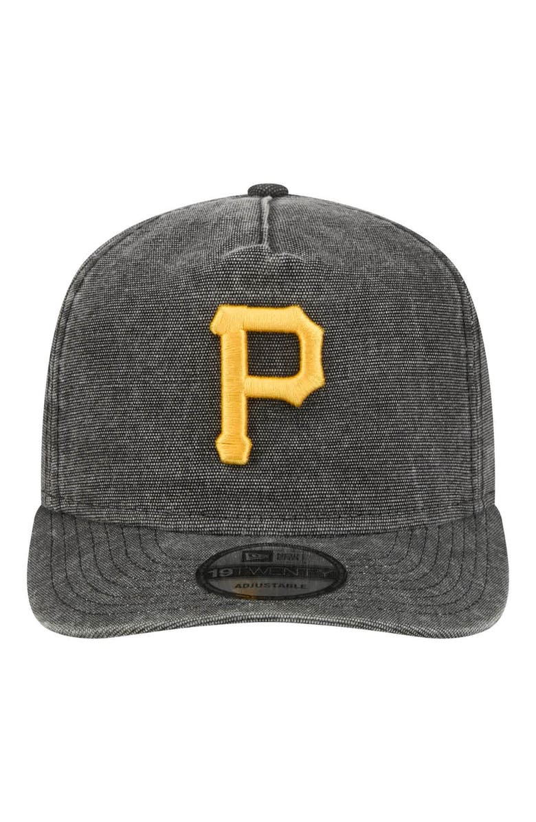 New Era Men's New Era  Black Pittsburgh Pirates  Denim Classic 19TWENTY Adjustable Hat, Alternate, color, Black