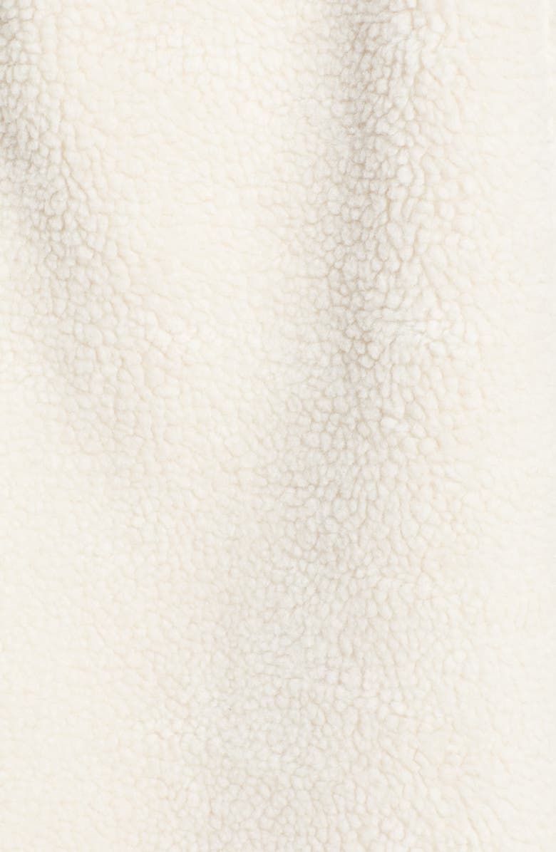 Kensie Faux Shearling Long Coat, Alternate, color,