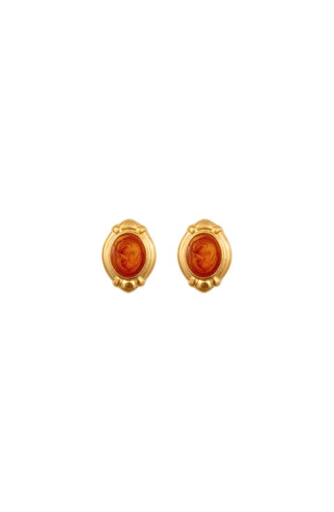 1990s Vintage Topaz Earrings