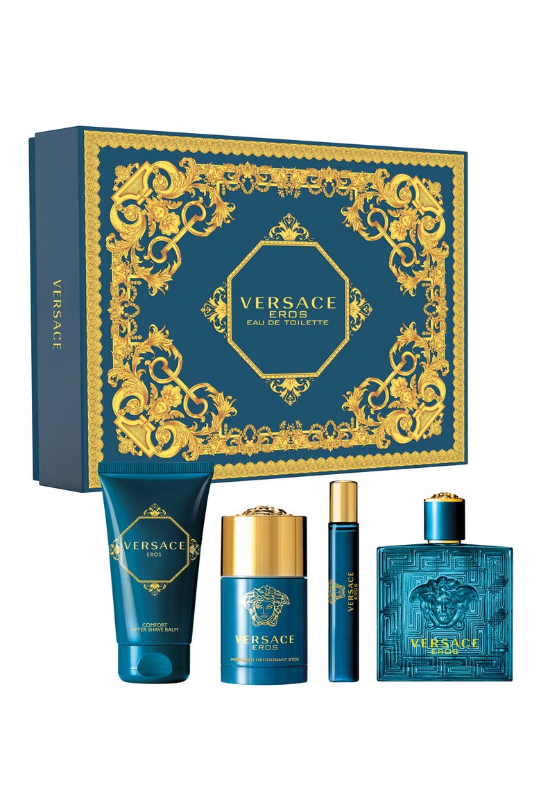 Eros Eau de Toilette Set USD $183 Value, Main, color, NO COLOR