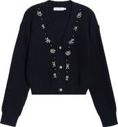 All in Favor Bead Detail Rib Cardigan