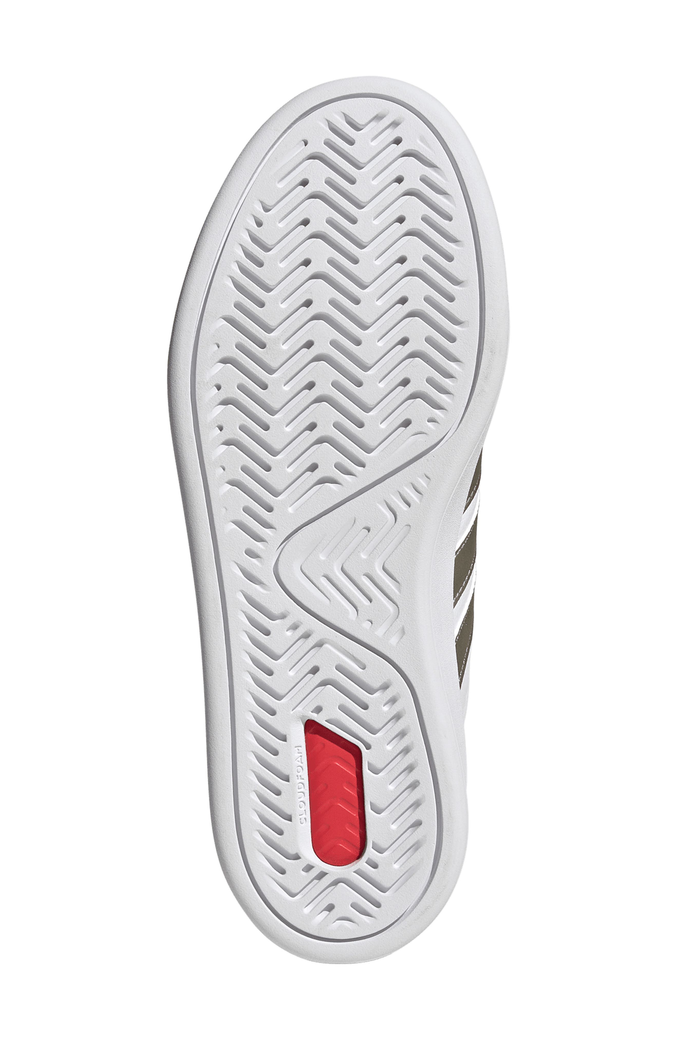 adidas Grand Court 3.0 Sneaker, Alternate, color, White/ Cyber Met./ White