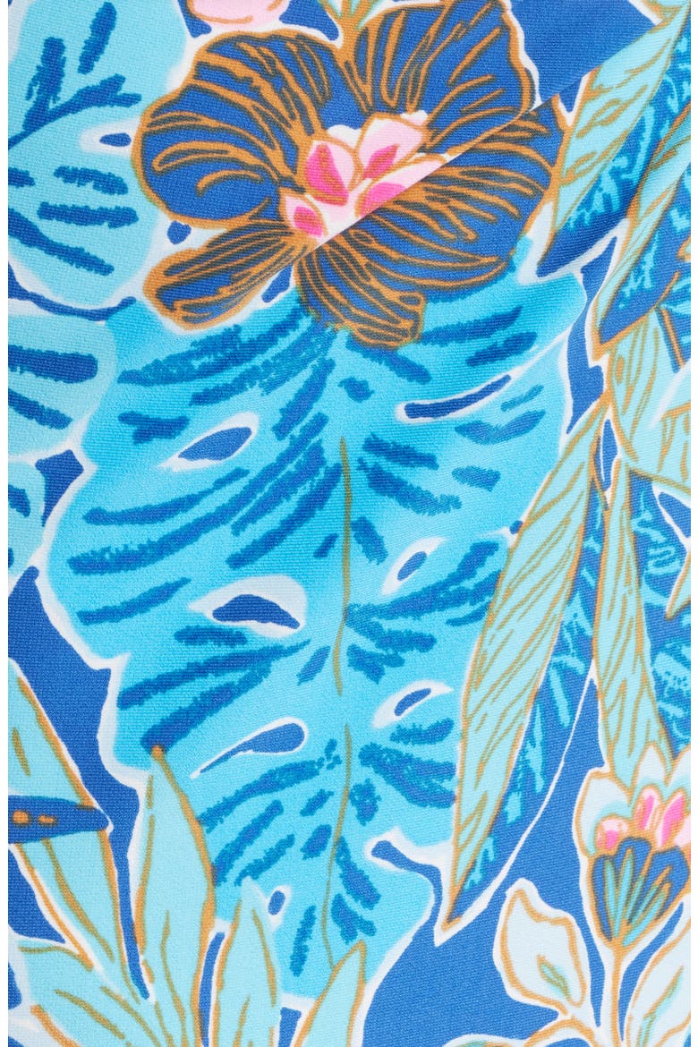 Adalyn Floral Maxi Dress, Alternate, color, STARLIGHT NAVY BEST FOREVER