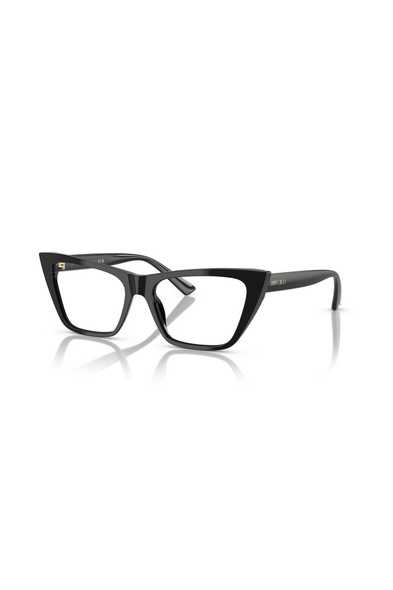 54mm Cat Eye optical glasses, Main, color, Black