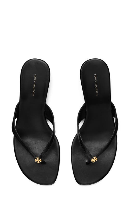 Tory Burch Capri Kitten Heel Thong Sandal In Multi