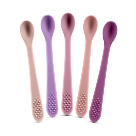 Silicone Baby Spoon Set  5 Piece
