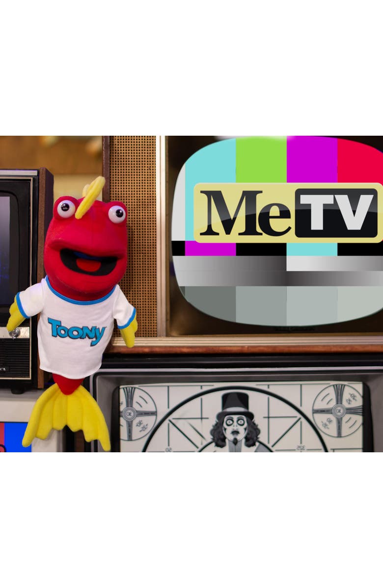 Toynk Toon In With Me Toony the Tuna Plush Toy Replica | 16 Inches Tall, Alternate, color, Red