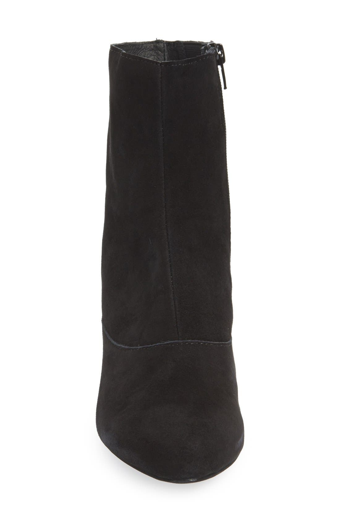 'Episode' Ankle Boot, Alternate, color, BLACK SUEDE