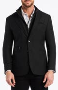 Robert Graham The Jetset Wool Blend Sport Coat with Removable Bib