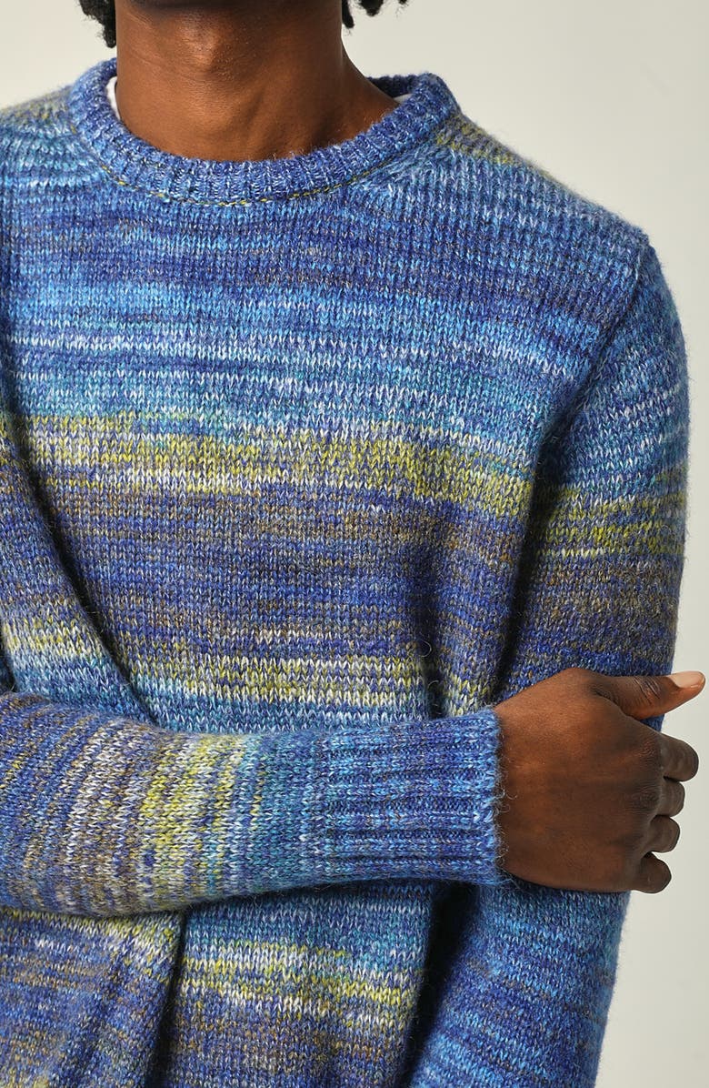 Corridor Space Dye Crewneck Sweater, Alternate, color, 