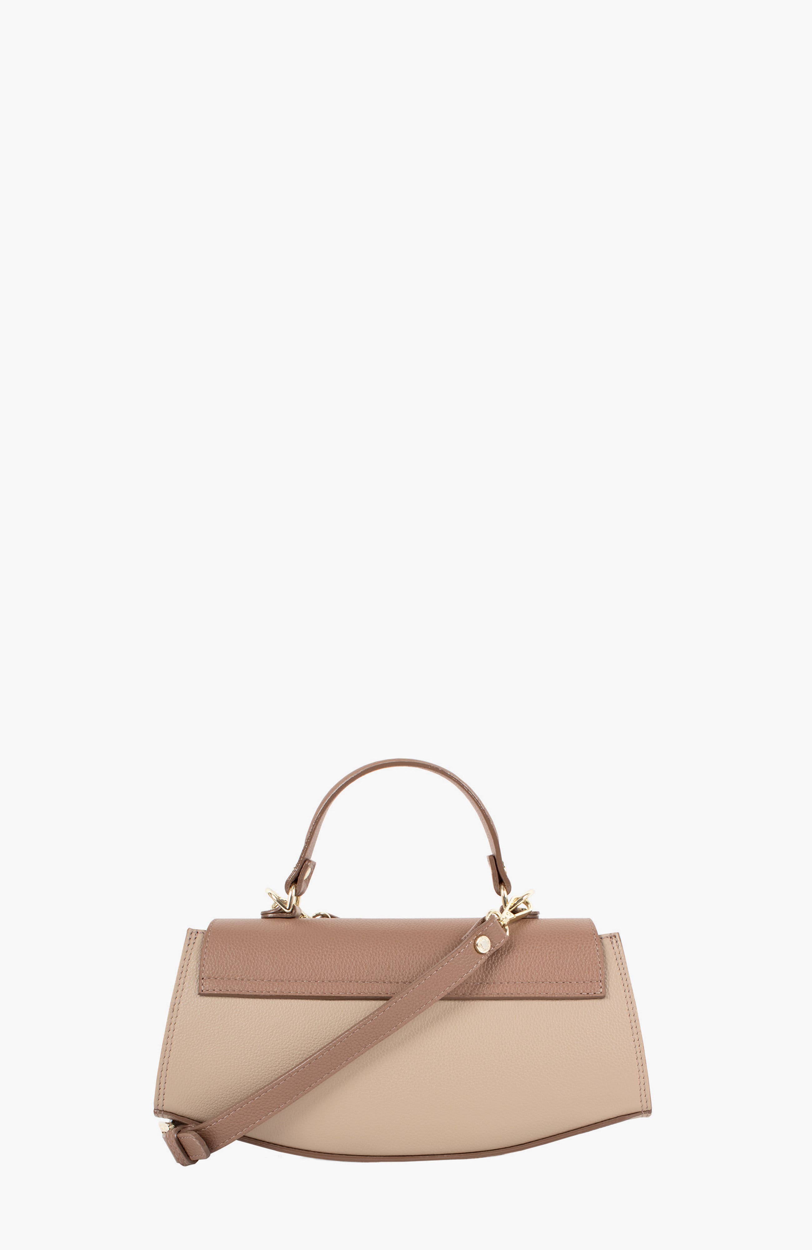 Signature CV By Cavalinho Leather Handbag 647, Alternate, color, Sand / Beige