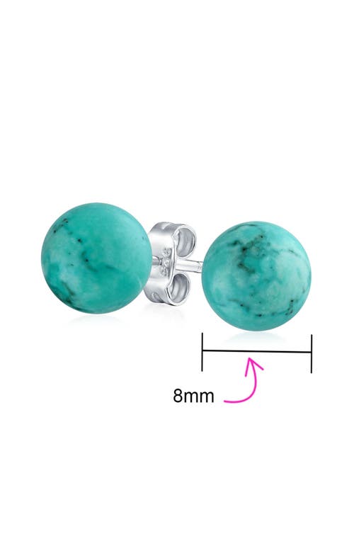 Bling Jewelry Set Of 3 Assorted Stone Stud Earrings In Multi