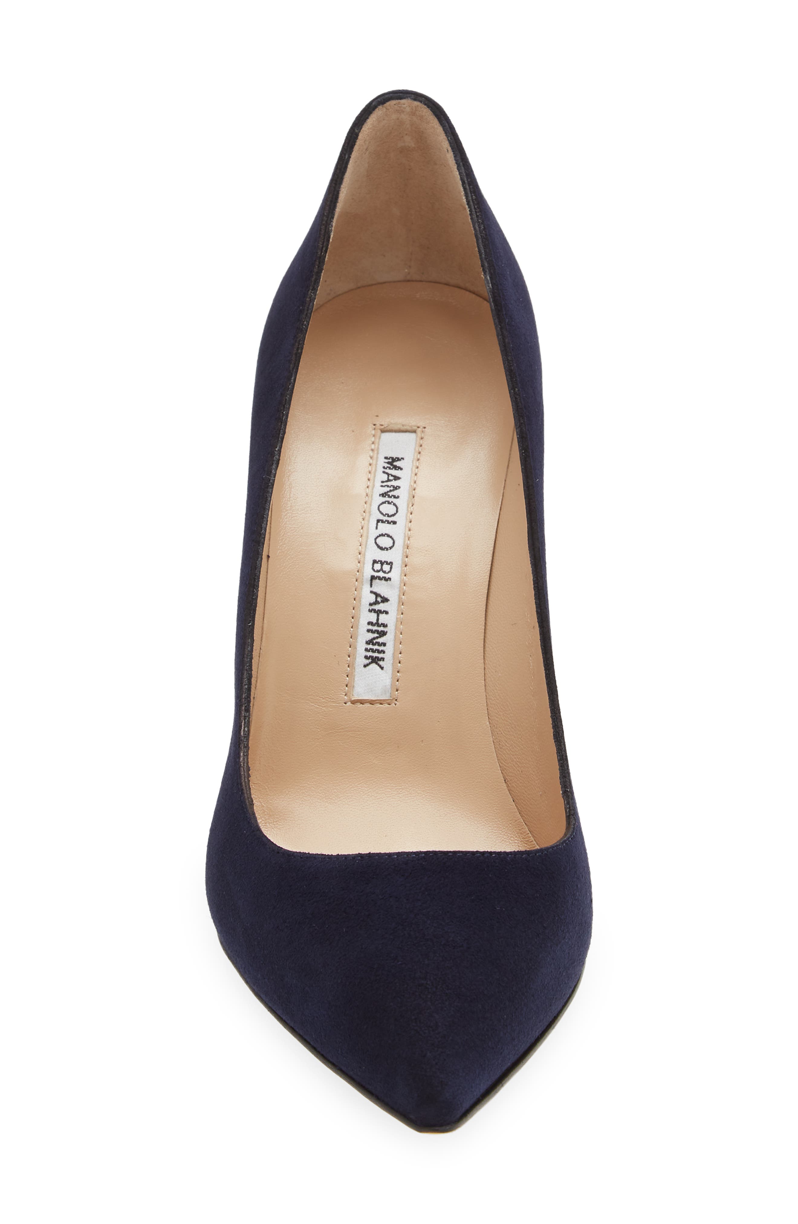 Manolo Blahnik BB Pointed Toe Pump, Alternate, color, 