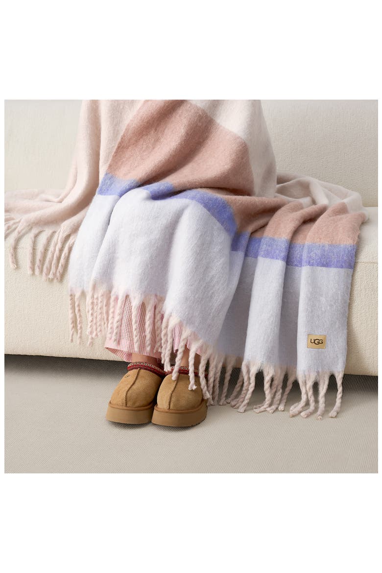Simona Throw Blanket, Alternate, color, MISTY WISTERIA STRIPE