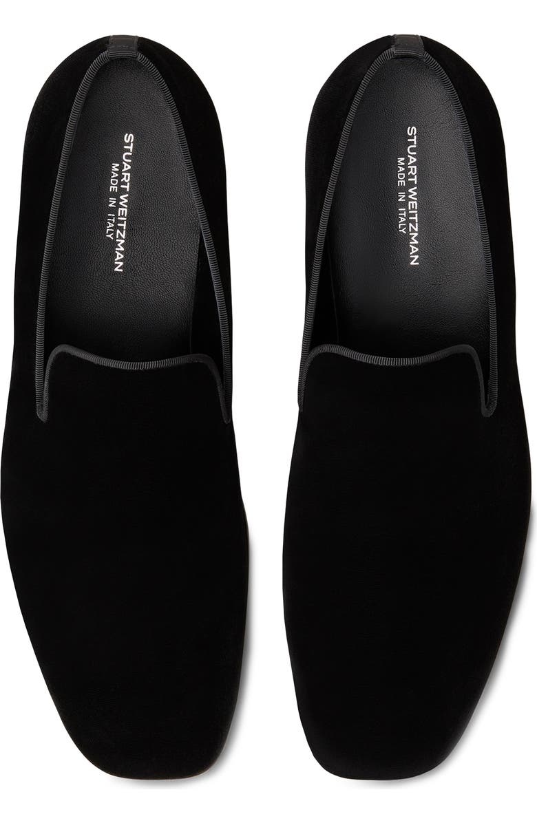 Stuart Weitzman Alfred Loafer, Alternate, color, Black/Black