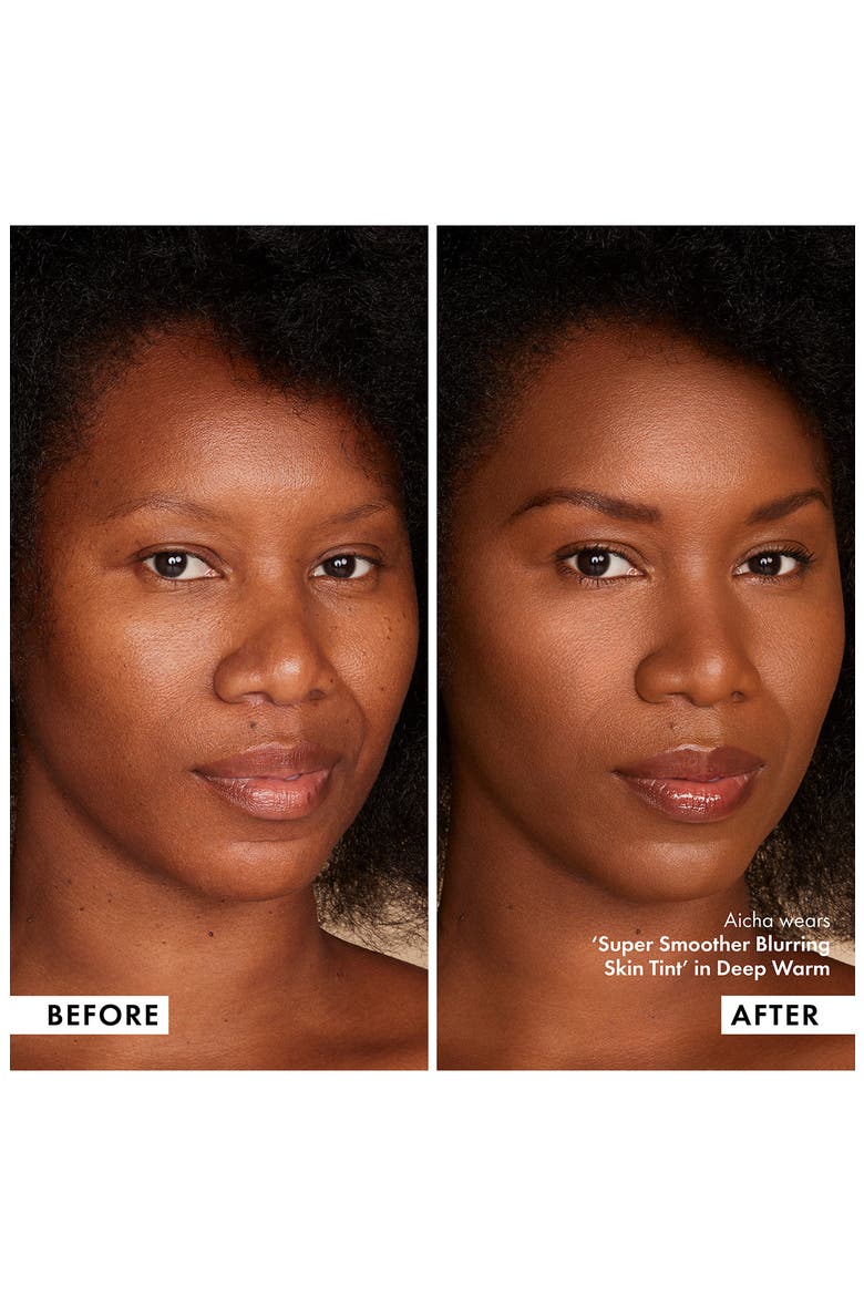 Super Smoother Blurring Skin Tint, Alternate, color, WARM DEEP