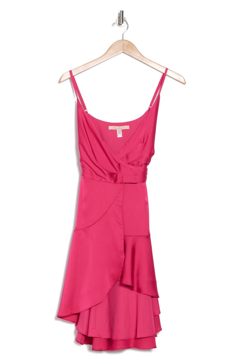 Hutch Sleeveless Tie Back Wrap Dress, Alternate, color, Fuchsia