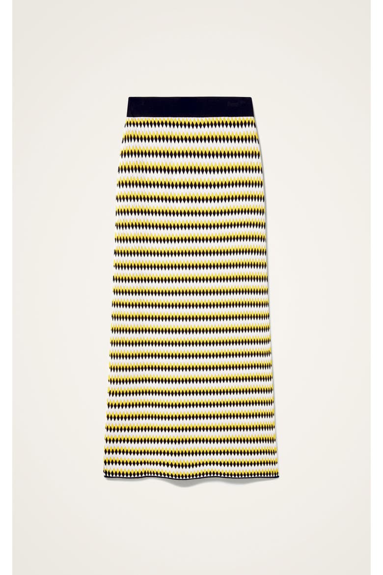 Checkers Skirt, Alternate, color, Multicolor Yellow/Black/Lilac