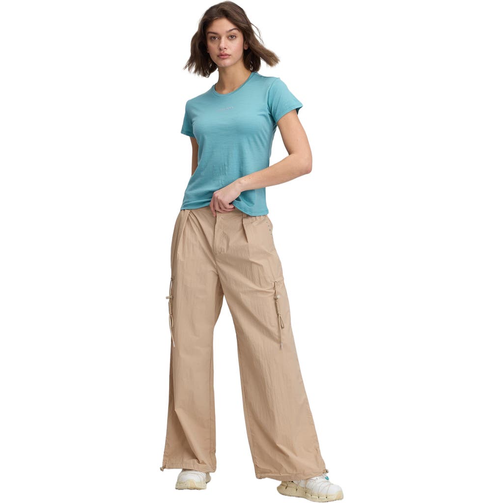 COZY ZERO Women's 100% Merino Lightweight Tee in Dusty Blue  product