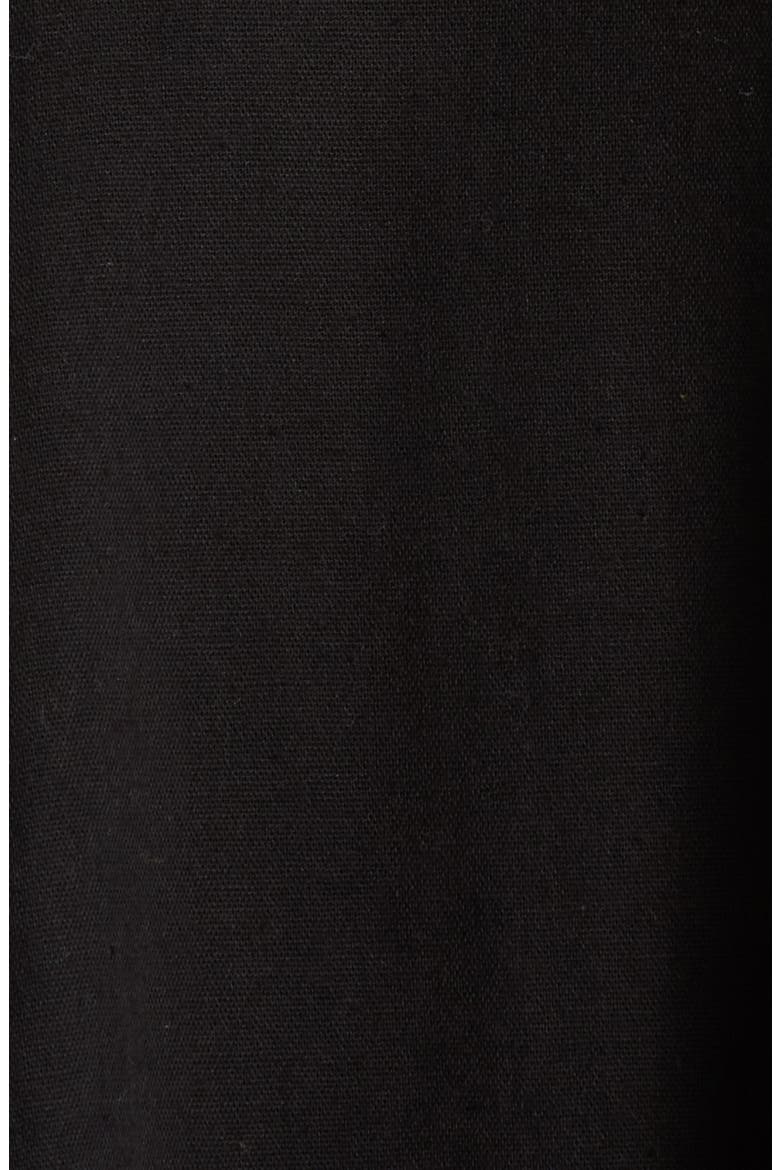Halter Open Back Cover-Up Dress, Alternate, color, BLACK