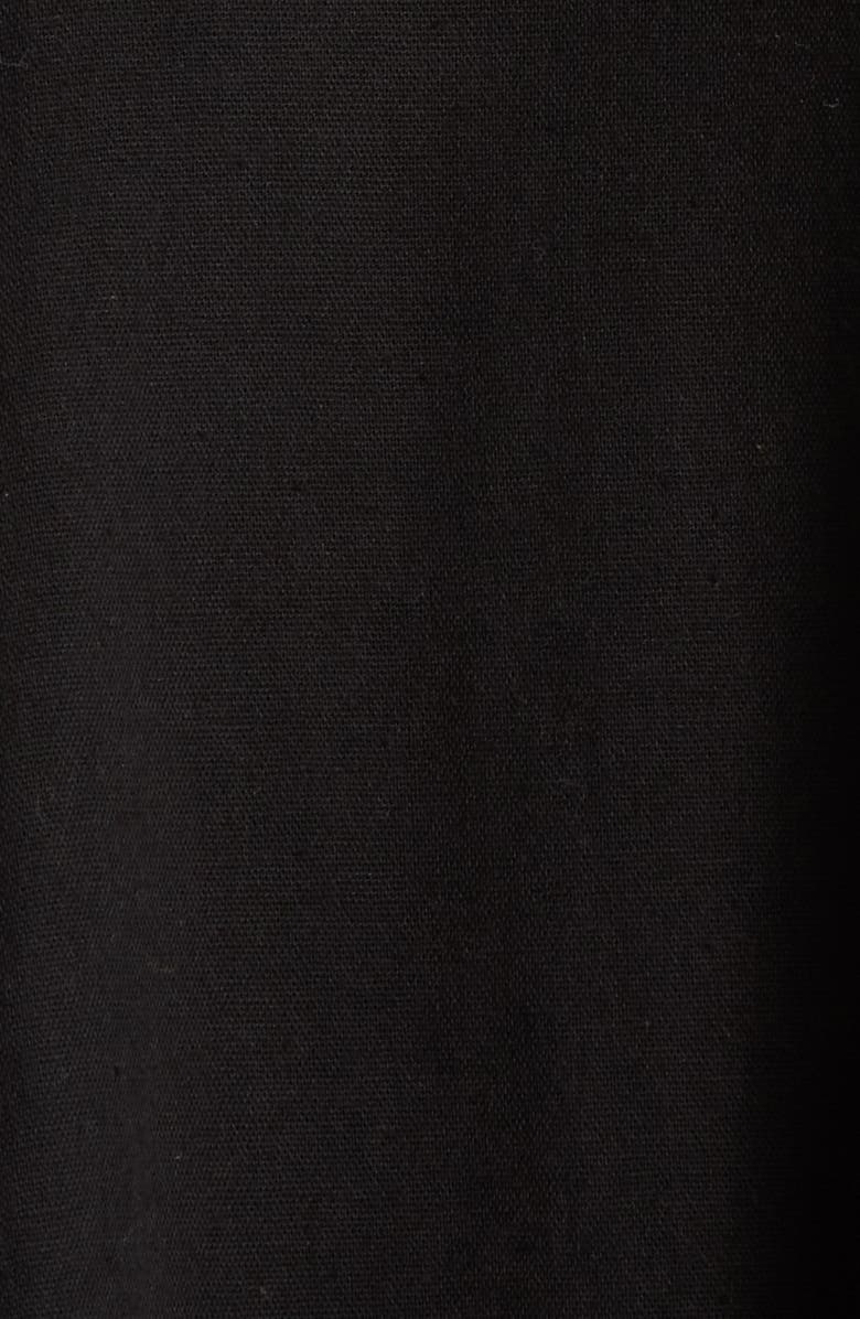 Elan Halter Open Back Cover-Up Dress, Alternate, color, Black