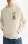 Scotch & Soda Graphic Cotton Hoodie