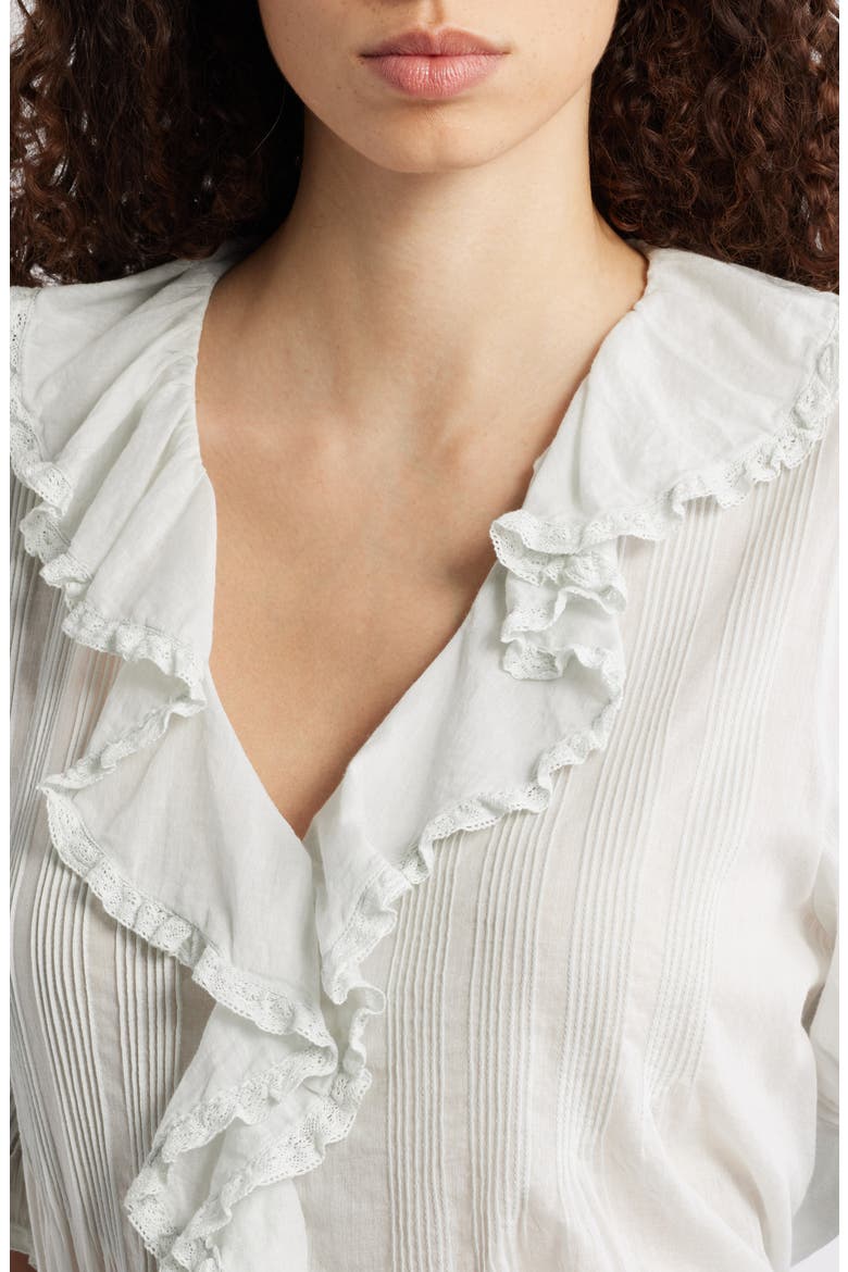 Henri Organic Cotton Voile Top, Alternate, color, ALICE BLUE