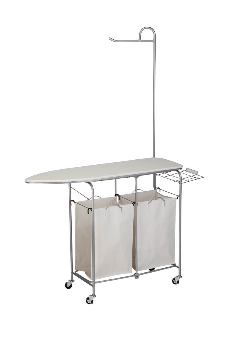 HONEY-CAN-DO Foldable Ironing Laundry Center & Valet, Main, color, 