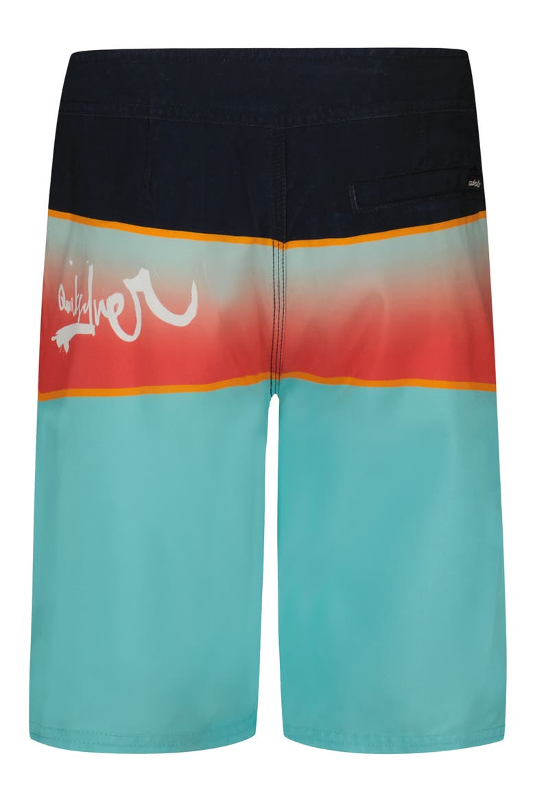 Kids' Everyday Panel Swim Trunks, Alternate, color, AQUA