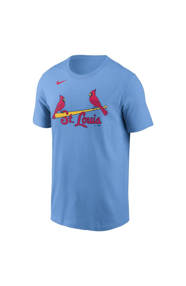 Nike Men's Nike Nolan Arenado Light Blue St. Louis Cardinals Name & Number T-Shirt, Alternate, color, 