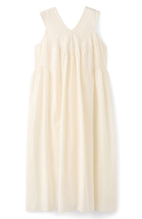 Lace Cotton Nightgown