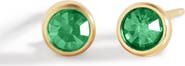 Mint & Lily Birthstone Bezel Studs