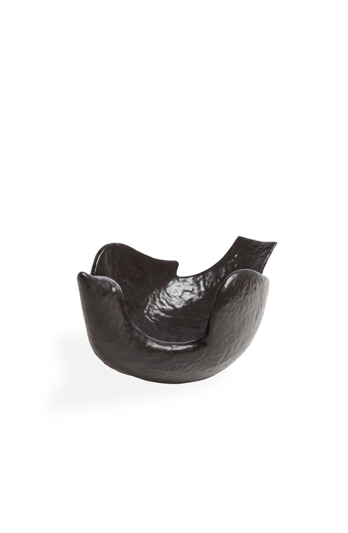 Jonathan Adler Vallauris Flying Bird Bowl In Black