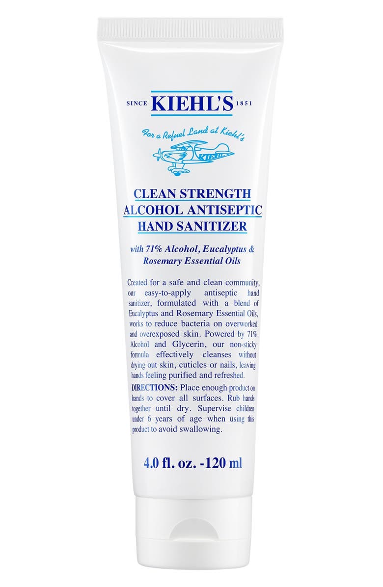 Kiehl's Since 1851 Clean Strength Alcohol Antiseptic Hand Sanitizer, Main, color, 
