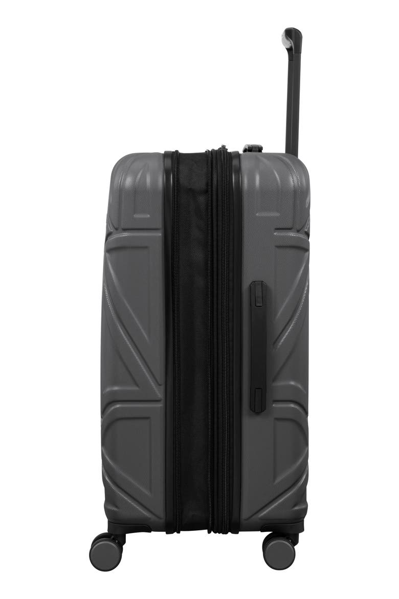 itluggage Trigon 21-Inch Expandable Hardside Carry-On Spinner Suitcase, Alternate, color, CHARCOAL