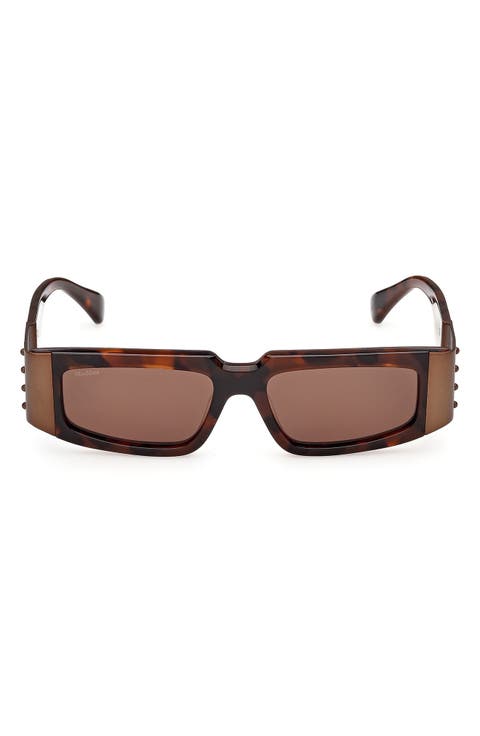 53mm Rectangular Sunglasses
